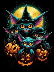 Poster - Mischievous Gremlins Raise Hell