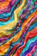 Colorful Abstract Background Inspired by Native Fabric