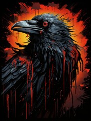 Wall Mural - Raven Reverie