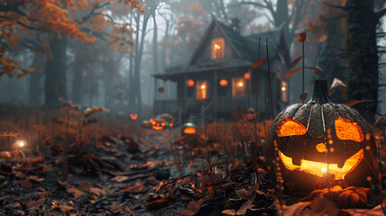 halloween scene