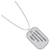 Info for army dog tag