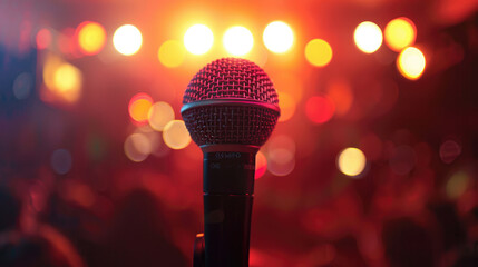 Poster - Microphone in Live Performance