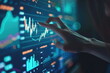 analyzing stock market indicators, data and charts