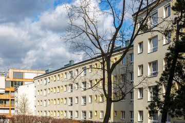 Wall Mural - View of one of the streets in Vienna