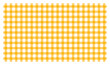 クレヨンタッチのギンガムチェックシームレスパターン/黄色