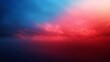 A colorful sky with clouds and a red and blue background