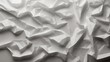 White Paper Texture background overlay effect on transparent. Crumpled translucent white paper abstract shape background with space for text