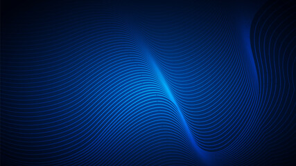 Wall Mural - abstract motion line smooth background