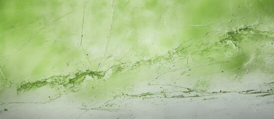 Canvas Print - An abstract texture of a cement floor painted with a light green color providing a visually pleasing and unique copy space image