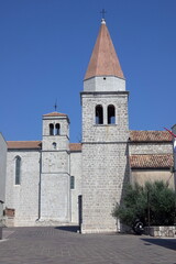 Sticker - Kirche in Krk (Stadt)