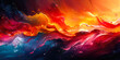 Artistic Energy: Abstract Background with Fluid Colors and Dynamic Movement