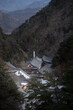 Chungcheongbuk-do, South Korea - December 16, 2023: Guinsa temple in Sobaek Mountains, South Korea