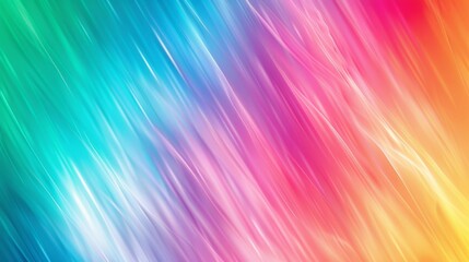 Poster - Iridescent colors blend smoothly into an abstract background. Colorful gradient. Rainbow backdrop.
