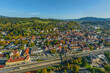 Herbstlicher Blick auf Immenstadt im Allgäu