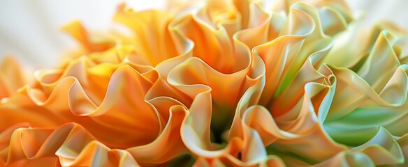 Aufkleber - Abstract Colorful Floral 3D Artwork