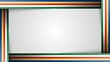 Edge background Seychelles graphic and label.