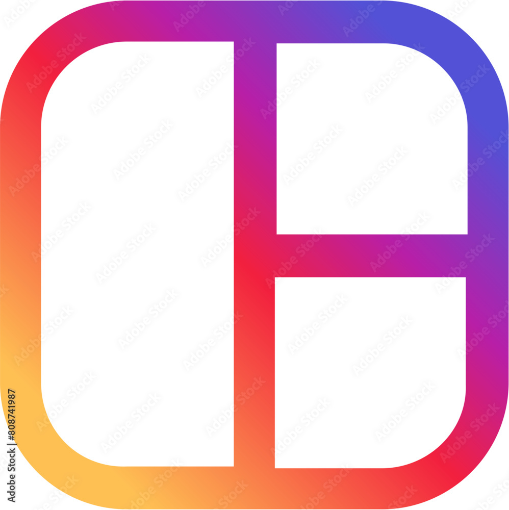 Instagram layout icon social media post Instagram icons, post, story ...