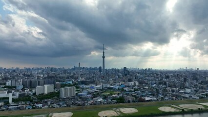 Poster - 東京の風景　空撮