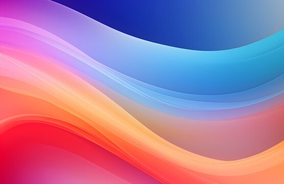 Blurred colored abstract background Smooth trans

