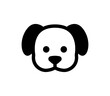 Dog icon. Vector dog head icon.