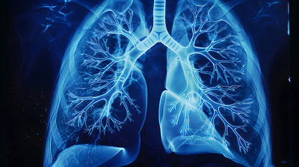 Poster - CT Blue Lung Film