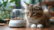 © Katerina Bond - Electronic automatic dry food feeder for domestic pets.