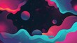 Abstract background with colorful gradients. 