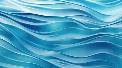 Wall Mural - Close-up of smooth water ripples forming abstract wave patterns