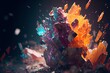 Abstract explosion of pure crystals