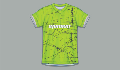 Wall Mural - Soccer jersey design for sublimation