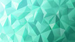 Abstract wallpaper with geometric gradient transition from turquoise to mint modern graphic pattern