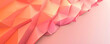 Sleek abstract wallpaper with sharp gradient transitions from coral to peach