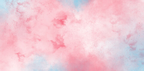 Poster - Abstract bright and shiny lovely soft watercolor grunge background. Closeup of pink textured grunge background. beautiful and colorful watercolor used for wallpaper, banners, design, vector frame.