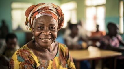 Poster - Pioneering Woman in Social Work female social worker creating change