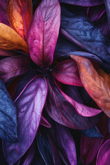 Aufkleber - A vibrant depiction of cocoa beans that turn into chocolate ribbons, dancing in the wind, symbolizing freedom and energy,