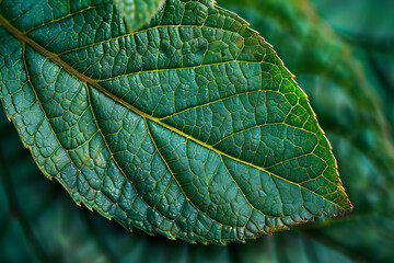 Canvas Print - close up of leaf