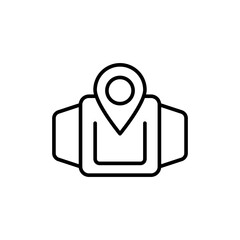 Poster - Smartwatch outline icons, minimalist vector illustration ,simple transparent graphic element .Isolated on white background