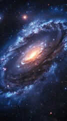 Wall Mural - A galaxy of Blue Sky, high resolution DSLR