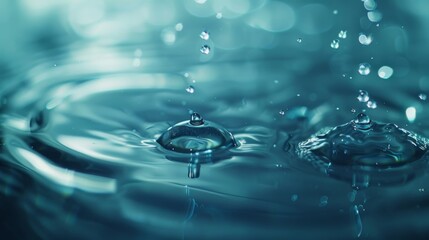 Water droplets, phone wallpaper, graphic design resources