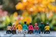 figurine of disabled people on wheel chair