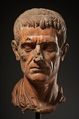 Poster - ancient roman bust sculpture