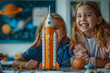Future STEM Stars: Smart Boys and Talented Girls Building a Multiplanetary Space Rocket in Primary School