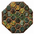 single hexagon tile design