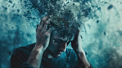 Understanding posttraumatic stress disorder: Symptoms and effects. Concept Mental health, PTSD symptoms, Trauma effects, Coping mechanisms, Therapy options