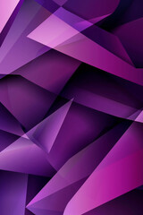 Wall Mural - Vibrant abstract design with sharp gradient corners from lilac to plum