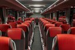 Bus interior seats