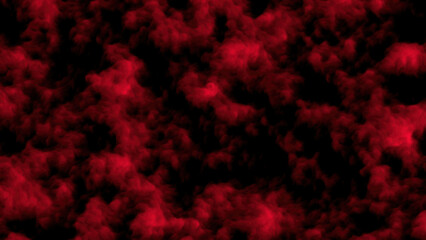 Poster - Smoke. Computer generated 3d render