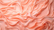 © elena - silk satin liquid waves background in fuzzy peach colour