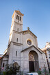 Eglise Saint-Etienne de Nice (Saint Stephen's Church) church is dedicated to Saint Stephen. Nice, France.