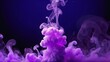 Vector realistic isolated Purple Smoke effect for decoration and covering on the transparent background.